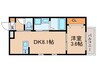 仮)robot home 山王 1DKの間取り