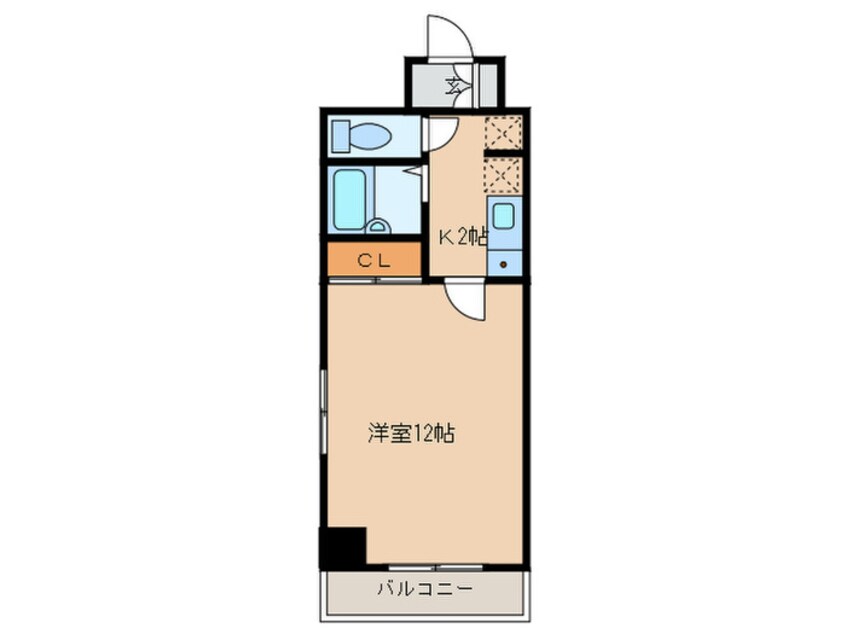 間取図 メイセイハイツⅡ