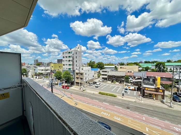 室内からの展望 メイセイハイツⅡ