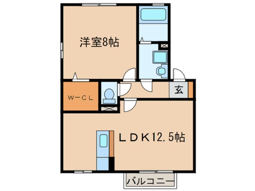 間取図 エスポワ－ル