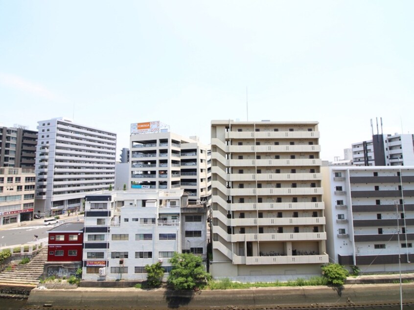 室内からの展望 岩井橋ロイヤルハイツ