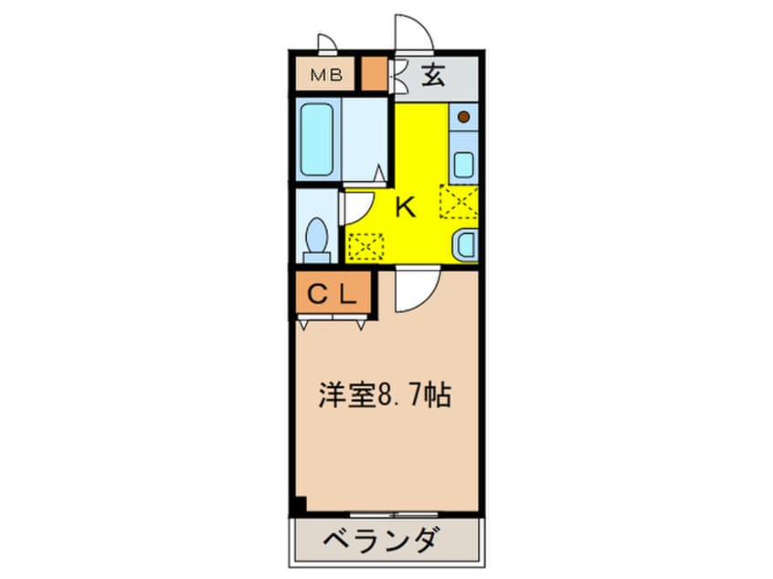 間取図 ＬＡＧＵＮＡ神の倉