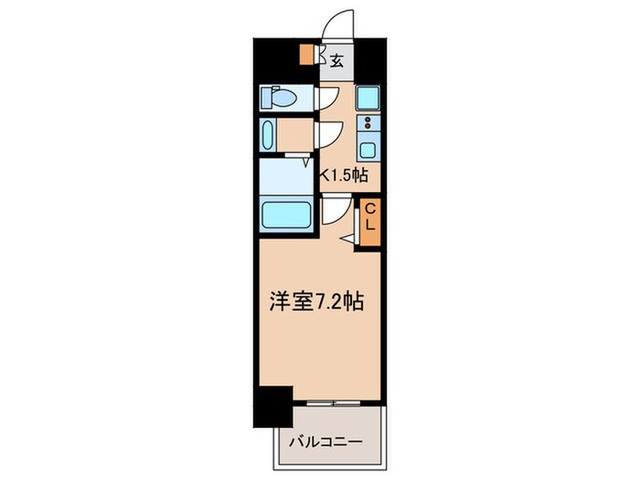 間取り図 プレサンス丸の内アデル（801）