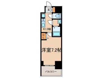 間取図 プレサンス丸の内アデル（705）