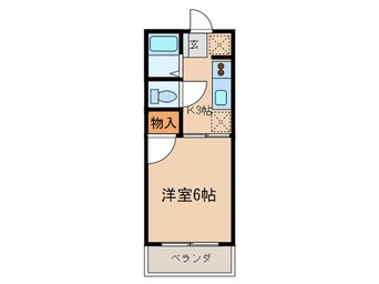 間取図 カレッジサイド寺田