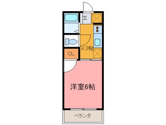 間取図 カレッジサイド寺田
