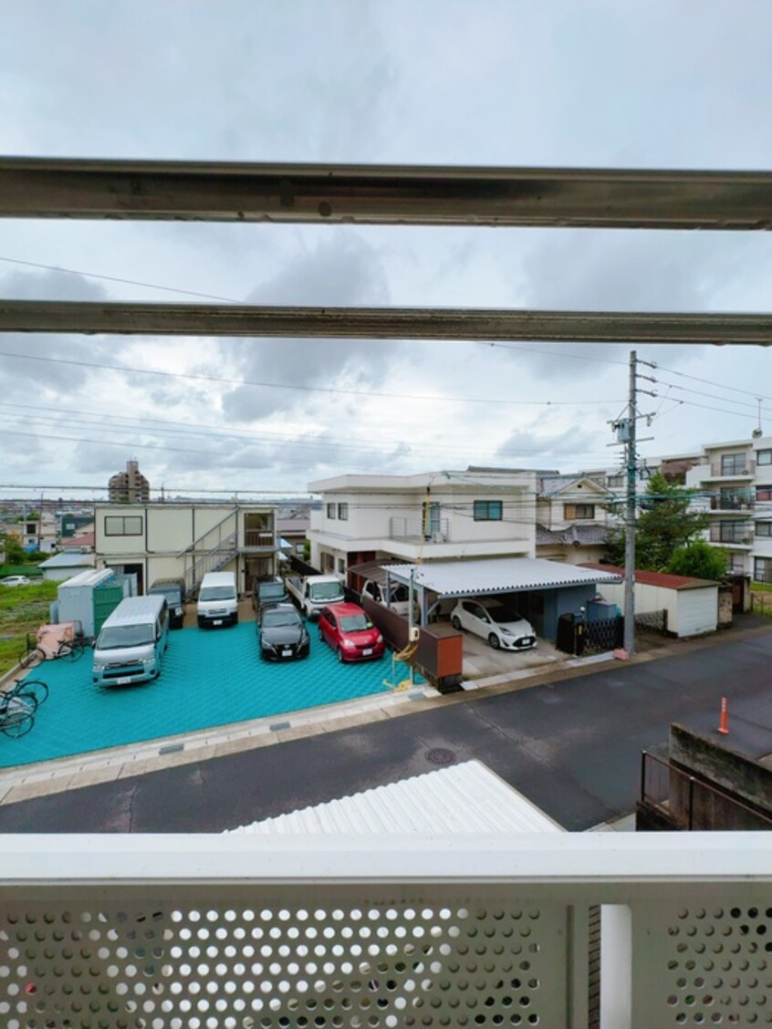 室内からの展望 カレッジサイド寺田