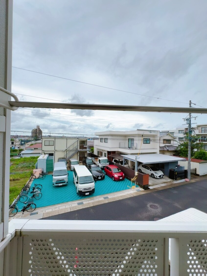 室内からの展望 カレッジサイド寺田