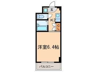 間取図 ヴァンテージ本陣