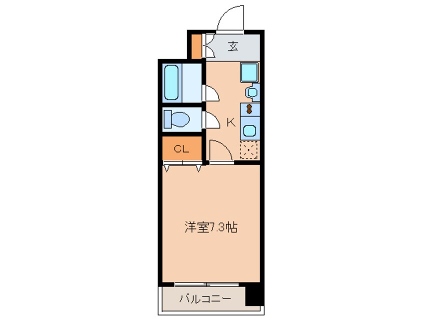 間取図 ル－チェ栄