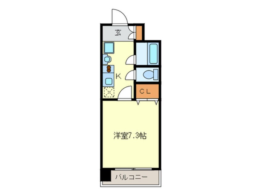 間取図 ル－チェ栄