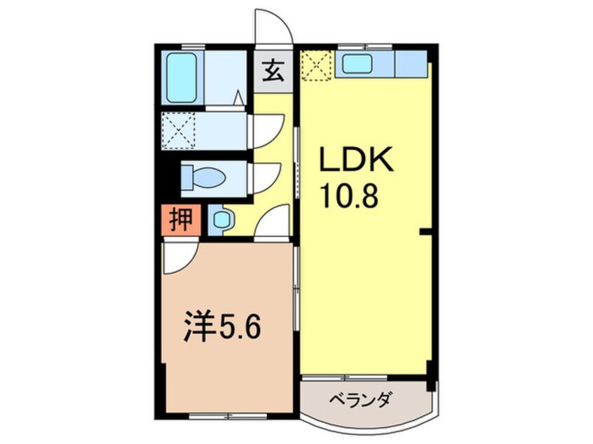 間取図 安城第２２東海ビル