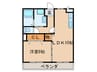 アテレード 1LDKの間取り