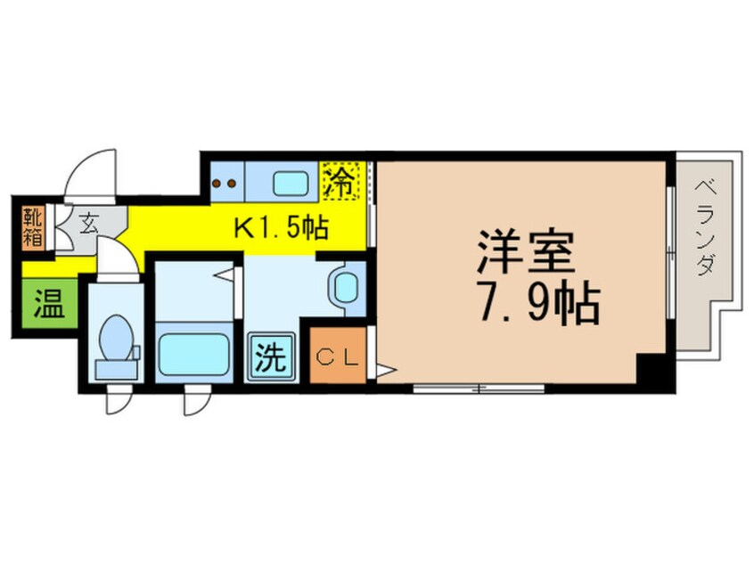 間取図 ラ・ドゥセール伏見