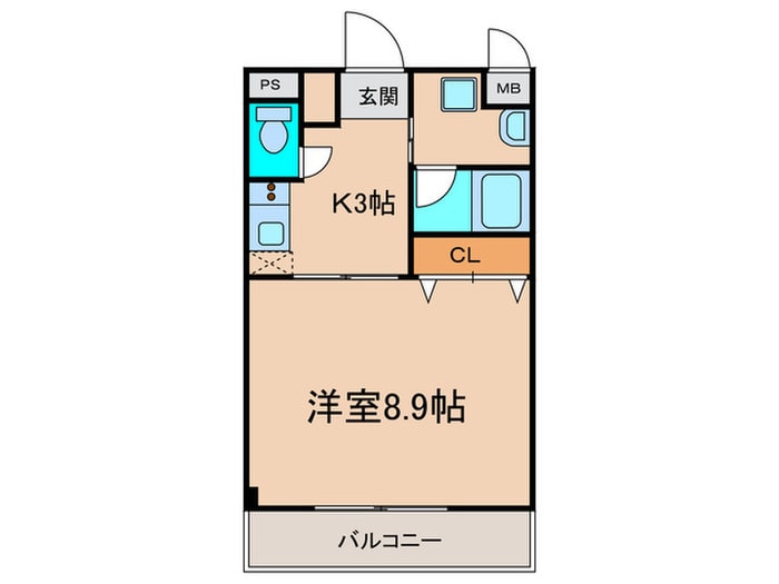 間取り図 メゾンドアベニ－ル