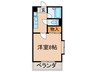 BIRTH25 1Rの間取り