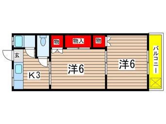 間取図 サンハイツ