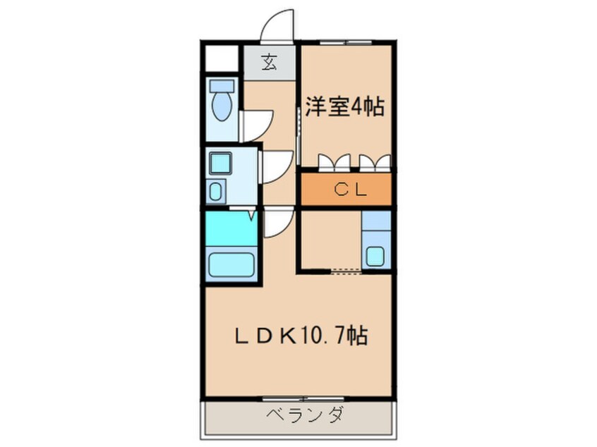 間取図 プランド－ルテラ
