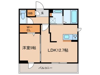 間取図 セレスティア松葉町