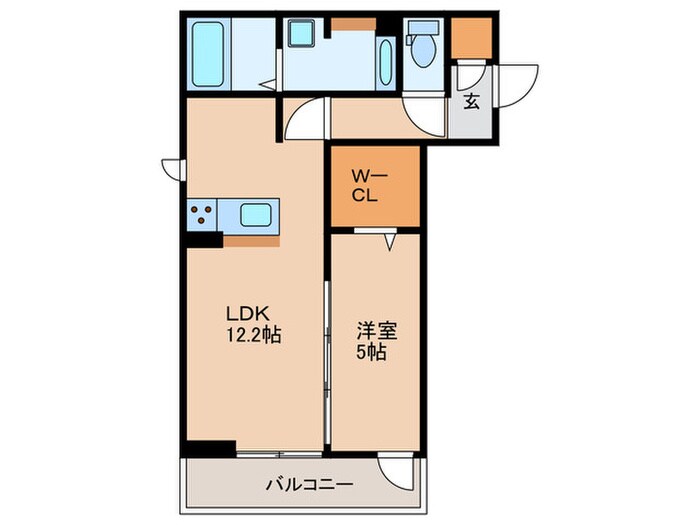 間取り図 セレスティア松葉町