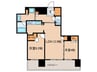 NAGOYA the TOWER(405) 2LDKの間取り