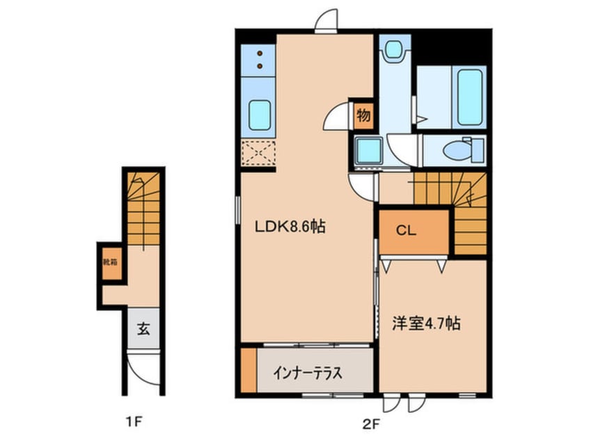 間取図 リーブルJ