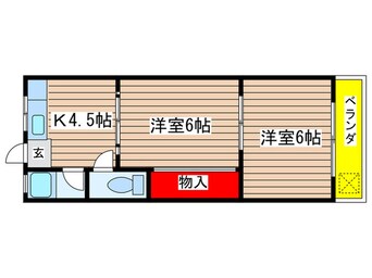 間取図 レイクビル