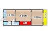 レイクビル 2Kの間取り