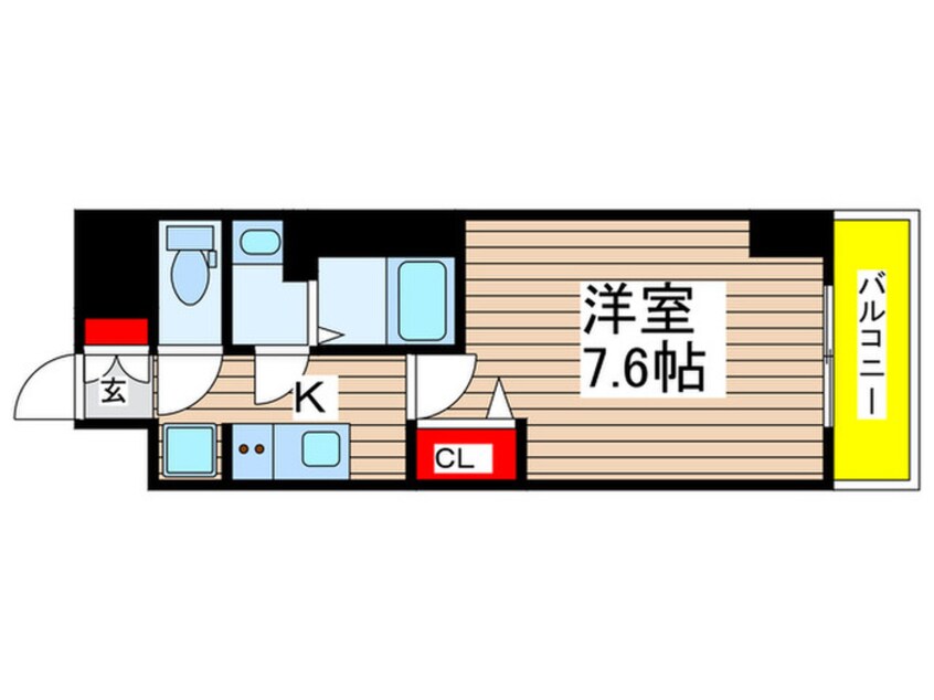 間取図 ディアレイシャス尾頭橋