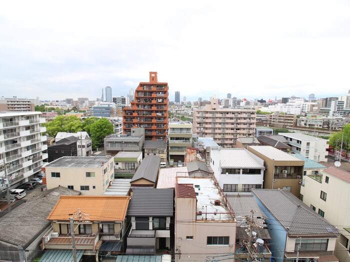 室内からの展望 ディアレイシャス尾頭橋