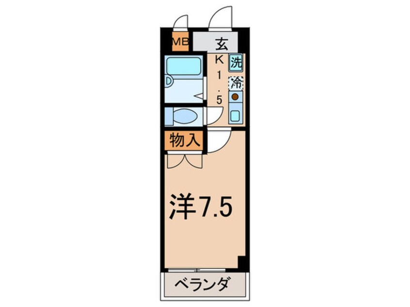 間取図 マンション丸清