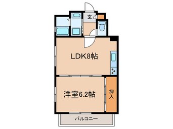 間取図 エムワン一社