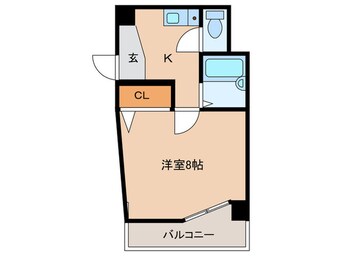 間取図 LDK東白壁