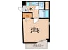 LDK東白壁 1Kの間取り