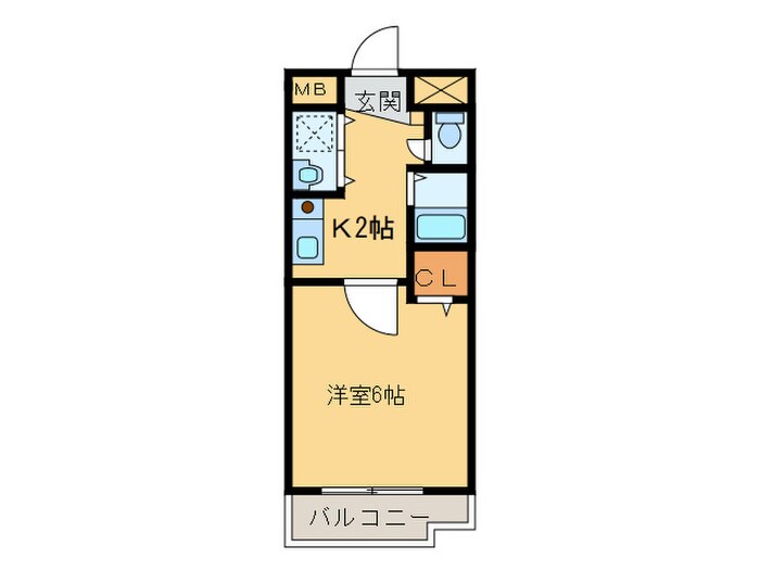 間取り図 レーベンズ・フロイデ