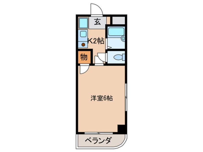 間取図 サンマンション大曽根