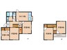 花園町塩倉貸家 5DKの間取り