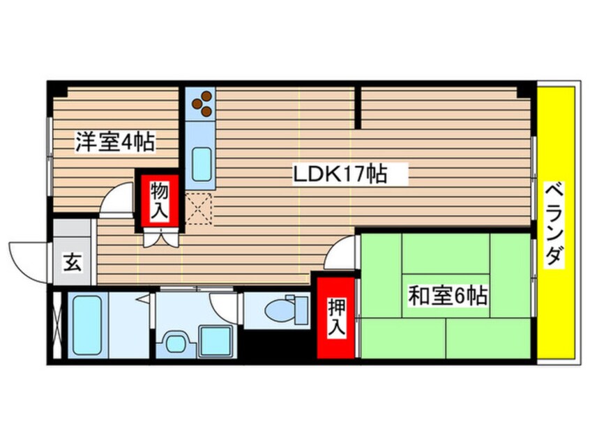 間取図 第一河村ビル