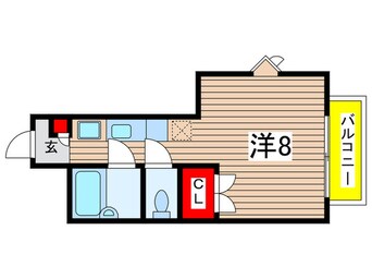 間取図 ユース宝扇