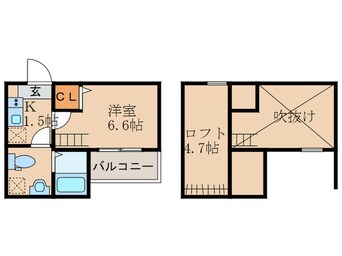 間取図 TATERU Apartment 東山町Ⅱ C棟