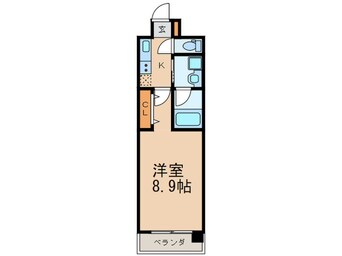 間取図 ステージグランデ山王(1105)