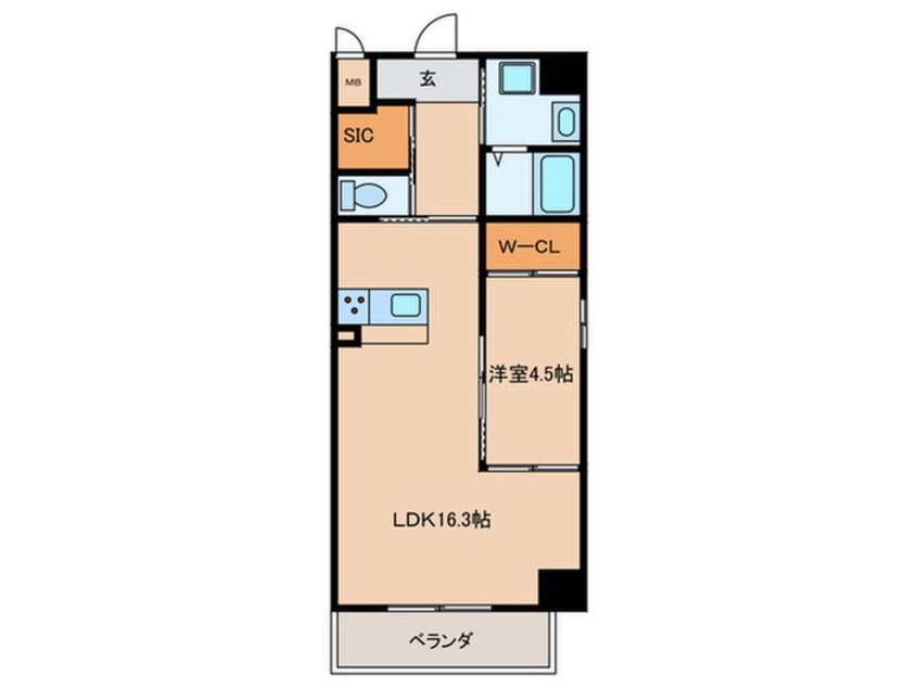 間取図 KAYA　MEIEKI