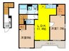 グレース小碓 2LDKの間取り