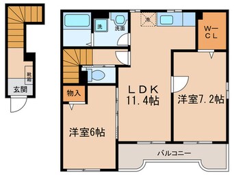 間取図 グレース小碓