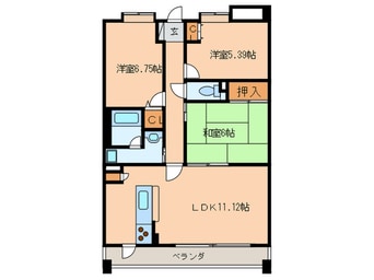 間取図 山田ビル鳴海