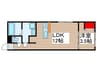 仮)中区新栄二丁目マンション 1LDKの間取り