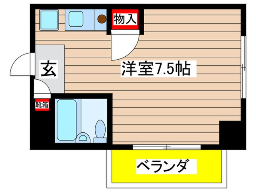 間取図 サントピア原