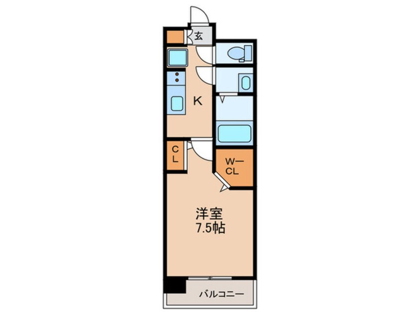 間取図 パルティール金山アネックス