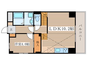 間取図 グランフォート新瑞橋