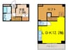 グランフォート新瑞橋 1LDKの間取り